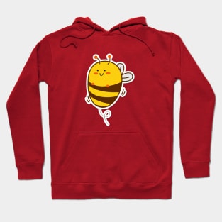 Cute Bee Drawing Art Hoodie